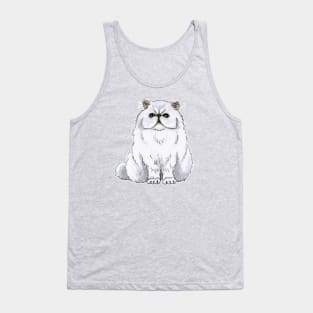 Persian cat Tank Top